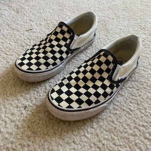 Checkered old skool Vans